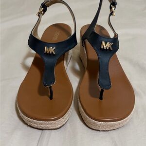 Michael Kors LANEY Thong Espadrilles Size 9